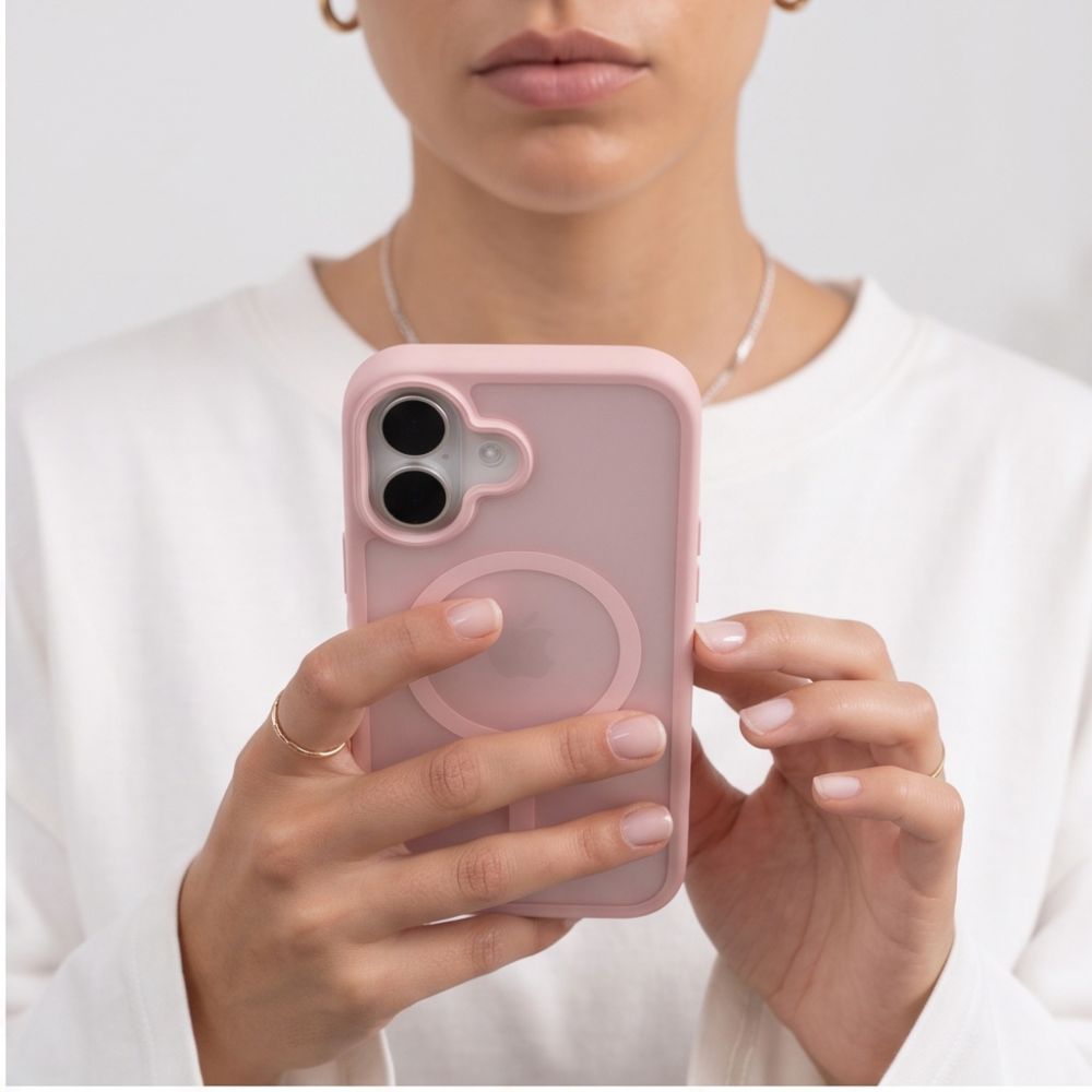 Tech-Protect BasicMag MagSafe iPhone 17 Case - Matte Pink_5