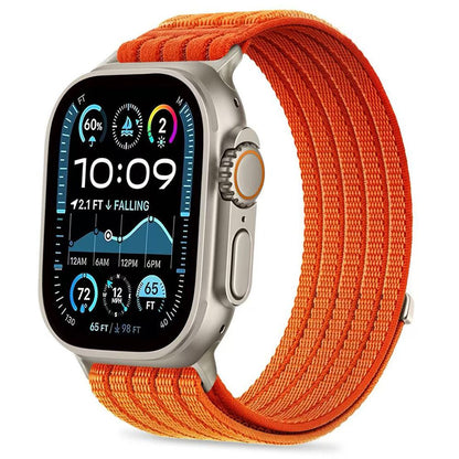 Tech-Protect Nylon Sport Band for Apple Watch 44 / 45 / 46 / 49 mm - Orange_0