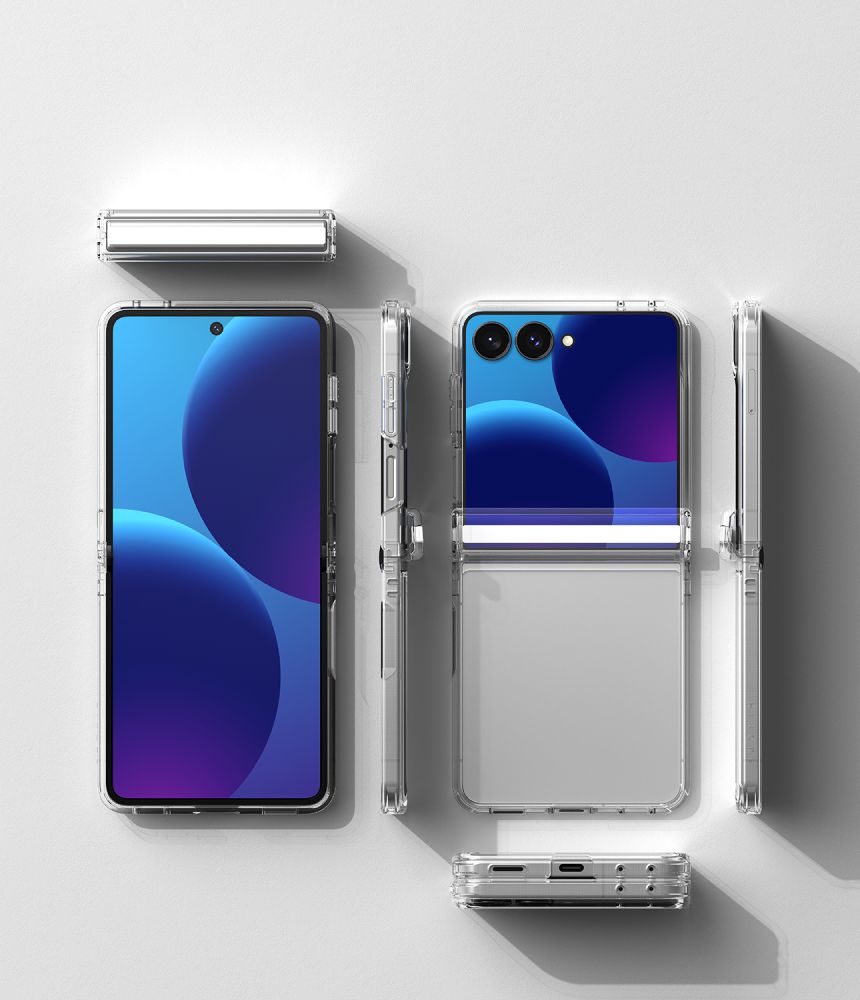 Ringke Fusion Flap Case for Samsung Galaxy Z Flip 8 - Transparent_6
