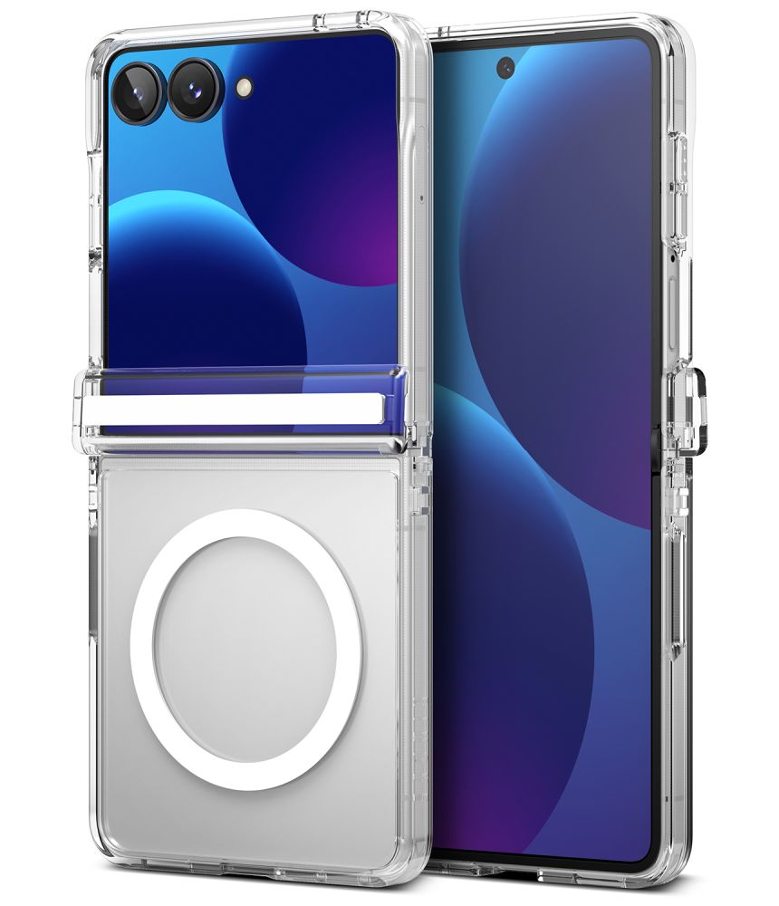 Ringke Fusion Flap Magnetic MagSafe Case for Samsung Galaxy Z Flip 8 - Clear_2