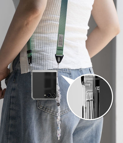 Ringke Fusion Flap Magnetic MagSafe Case for Samsung Galaxy Z Flip 8 - Clear_8