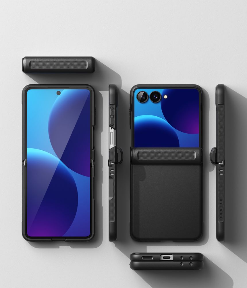 Ringke Onyx Flap Case for Samsung Galaxy Z Flip 8 - Black_4