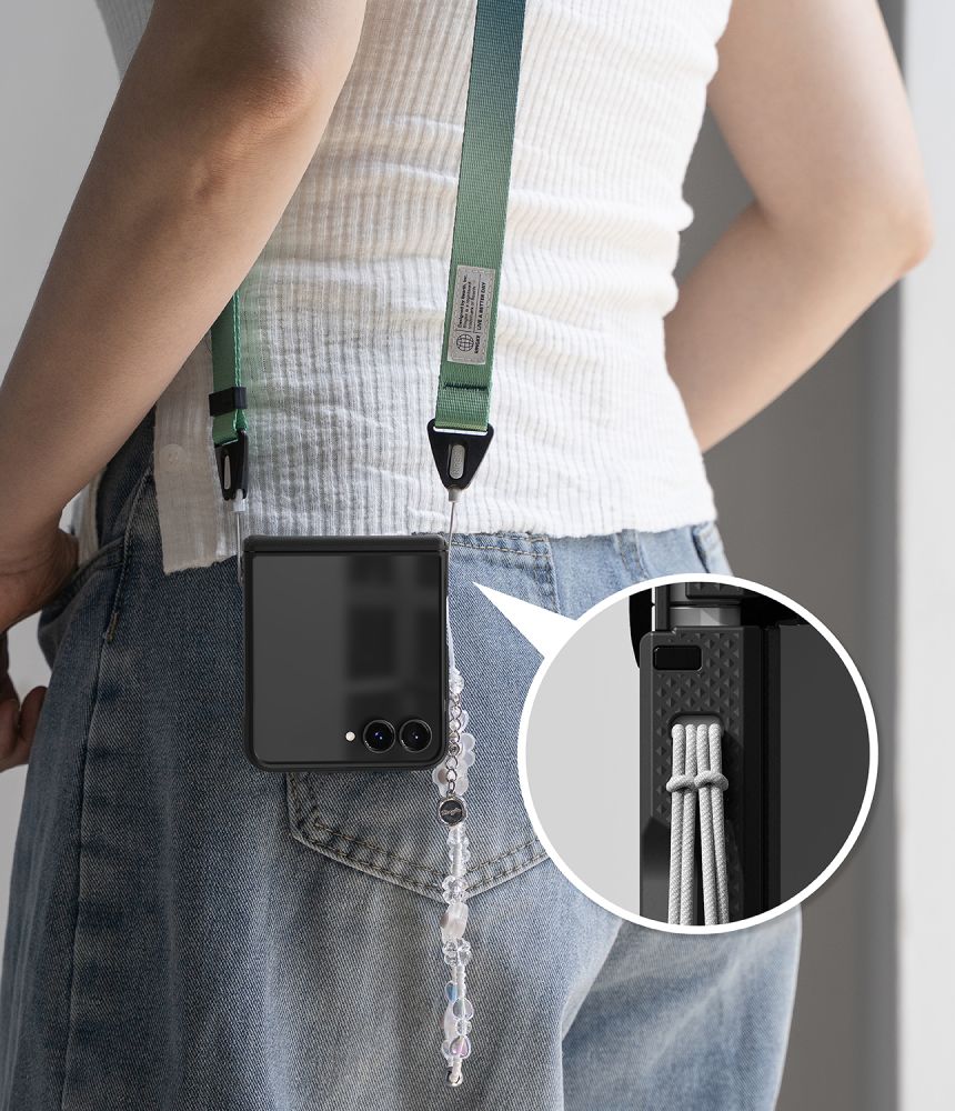 Ringke Onyx Flap Magsafe Case for Samsung Galaxy Z Flip 8 - Black_9