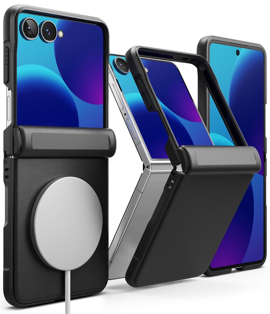 Ringke Onyx Flap Magsafe Case for Samsung Galaxy Z Flip 8 - Black_1