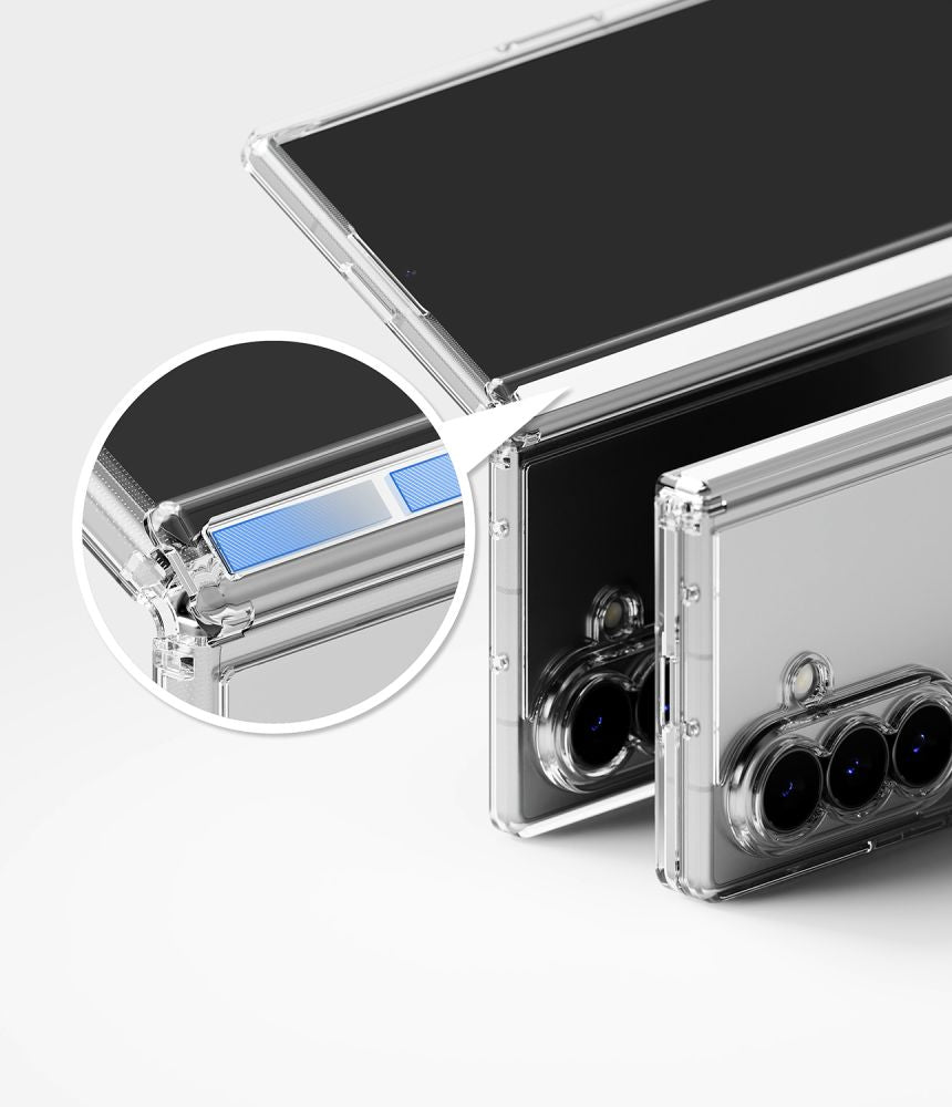 Ringke Fusion Flap Case for Samsung Galaxy Z Fold 8 Ultra - Clear_7