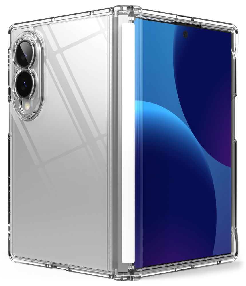 Ringke Fusion Flap Case for Samsung Galaxy Z Fold 8 - Transparent_2