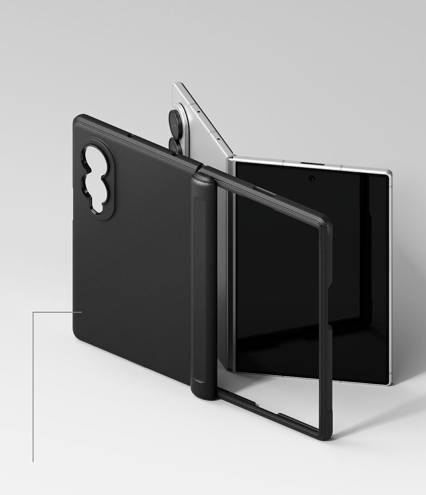 Ringke Onyx Flap Magsafe Case for Samsung Galaxy Z Fold 8 - Black_4