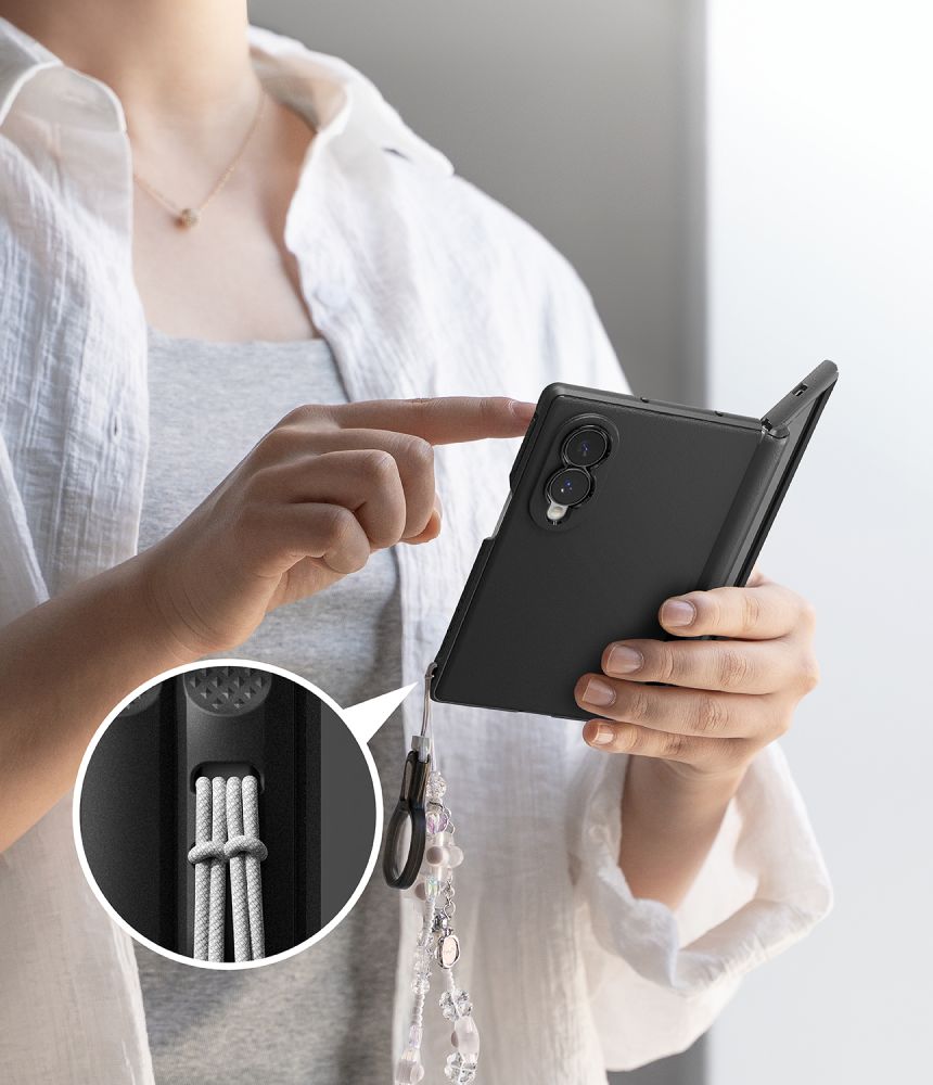 Ringke Onyx Flap Magsafe Case for Samsung Galaxy Z Fold 8 - Black_7