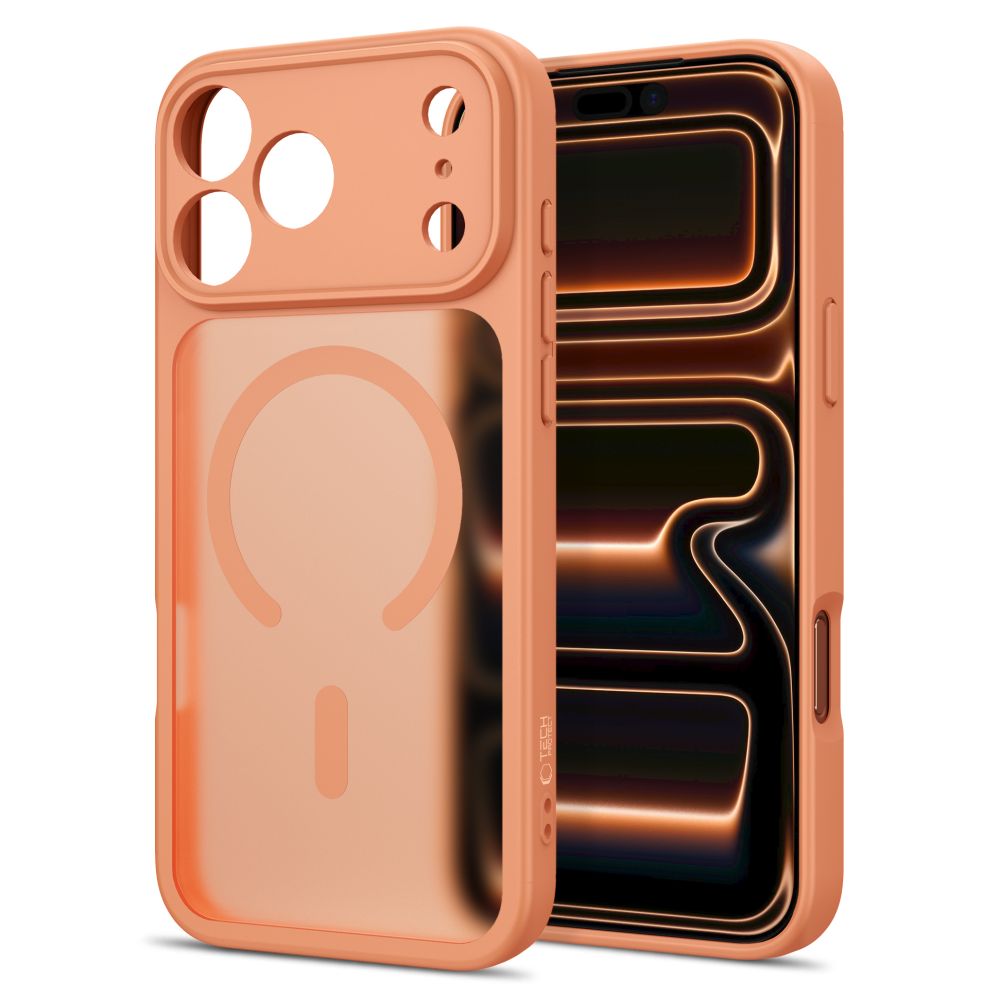 Tech-Protect BasicMag MagSafe Case for iPhone 17 Pro Max / 18 Pro Max - Matte Orange_1