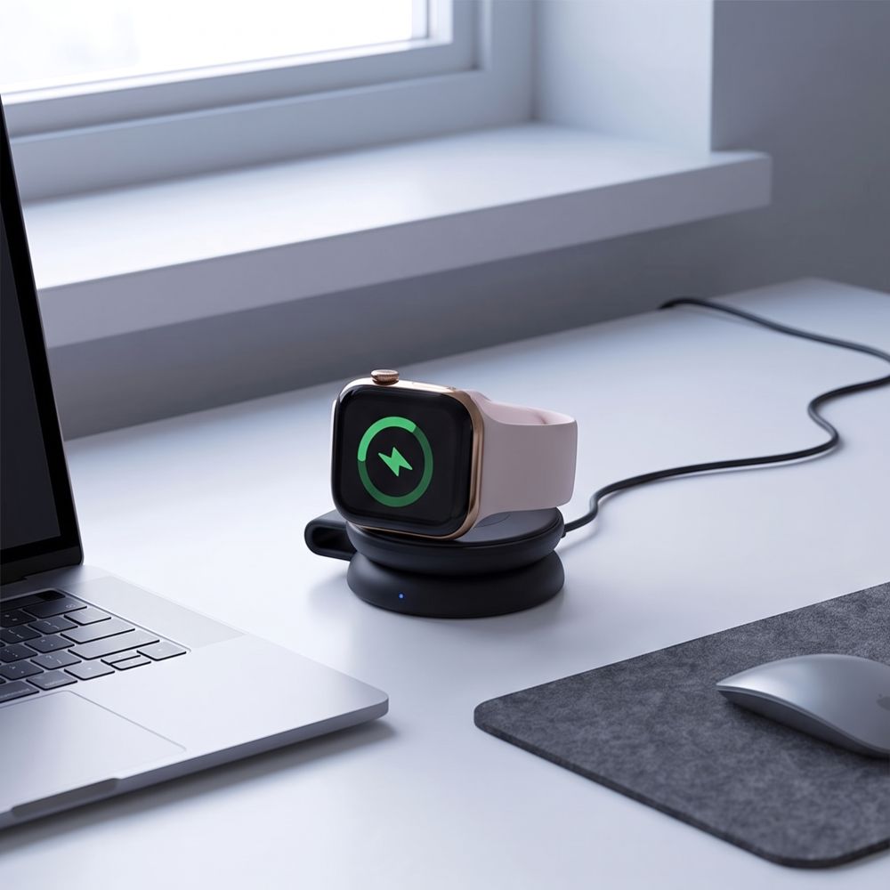 Tech-Protect A55 2in1 MagSafe 25W QI2.2 Wireless Charger + USB-C / USB-C Cable 100cm - Black_9