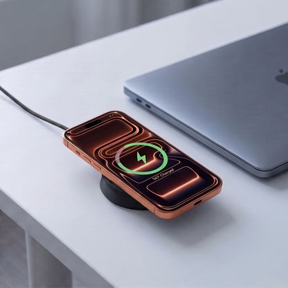 Tech-Protect A55 2in1 MagSafe 25W QI2.2 Wireless Charger + USB-C / USB-C Cable 100cm - Black_7