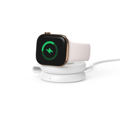 Tech-Protect A55 2in1 MagSafe 25W QI2.2 Wireless Charger + USB-C / USB-C Cable 100cm - White_4