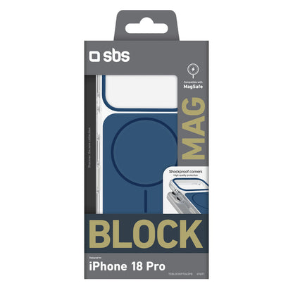 SBS Block Case for iPhone 18 Pro, MagSafe Compatible - Blue_1