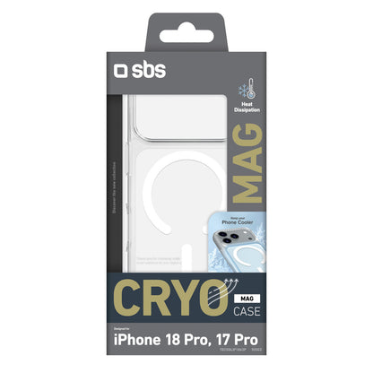 SBS Cryo Mag Case for iPhone 18 Pro / 17 Pro Compatible with MagSafe - Clear_1