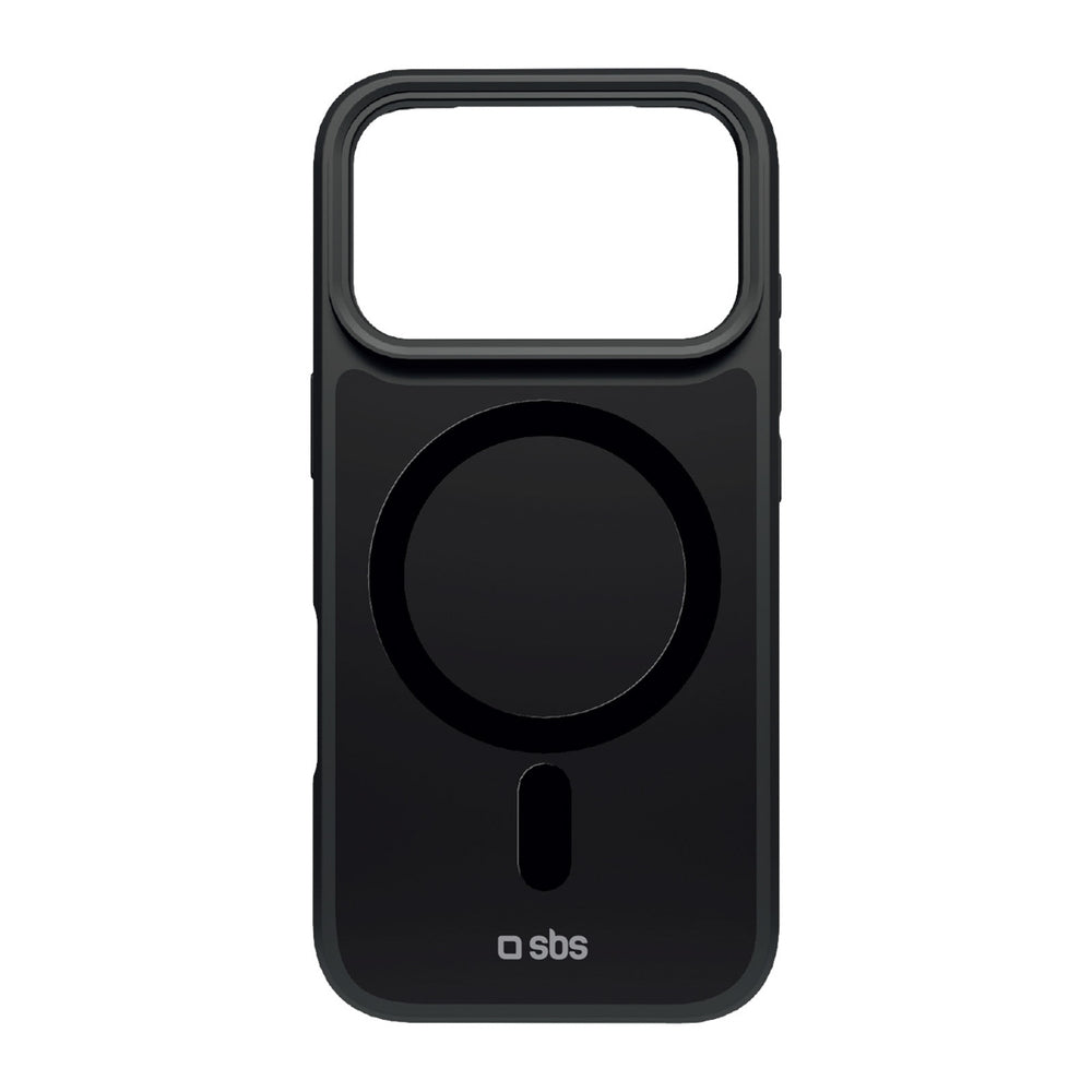 SBS D3O Force case for iPhone 18 Pro, compatible with MagSafe - black_0