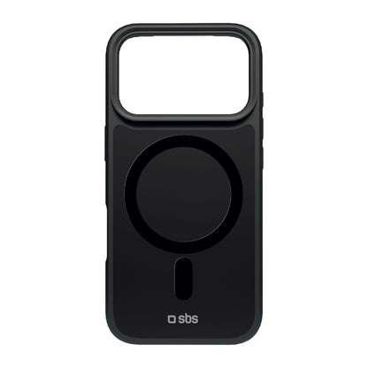 SBS D3O Force case for iPhone 18 Pro, compatible with MagSafe - black_0