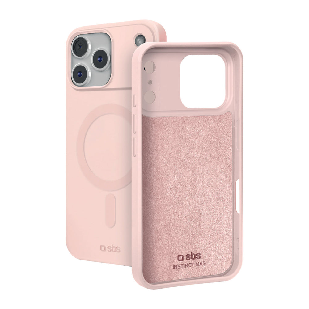 SBS Instinct Mag Case for iPhone 18 Pro Max / 17 Pro Max Compatible with MagSafe - Pink_0
