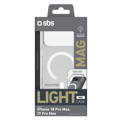 SBS Light Mag Cover for iPhone 18 Pro Max / 17 Pro Max Compatible with MagSafe - Clear_1