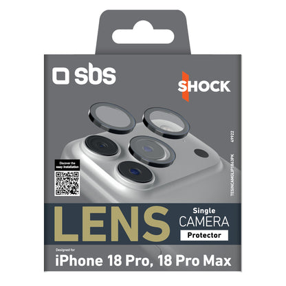 SBS Lens Single Camera Protector for iPhone 18 Pro / 18 Pro Max - Black_1