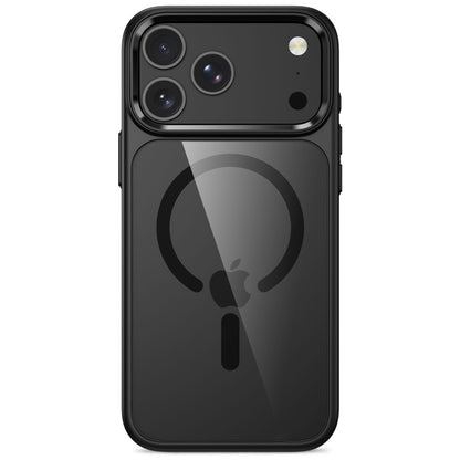 Tech-Protect Magmat Magsafe CC Case for iPhone 17 Pro Max / 18 Pro Max - Transparent Black_2