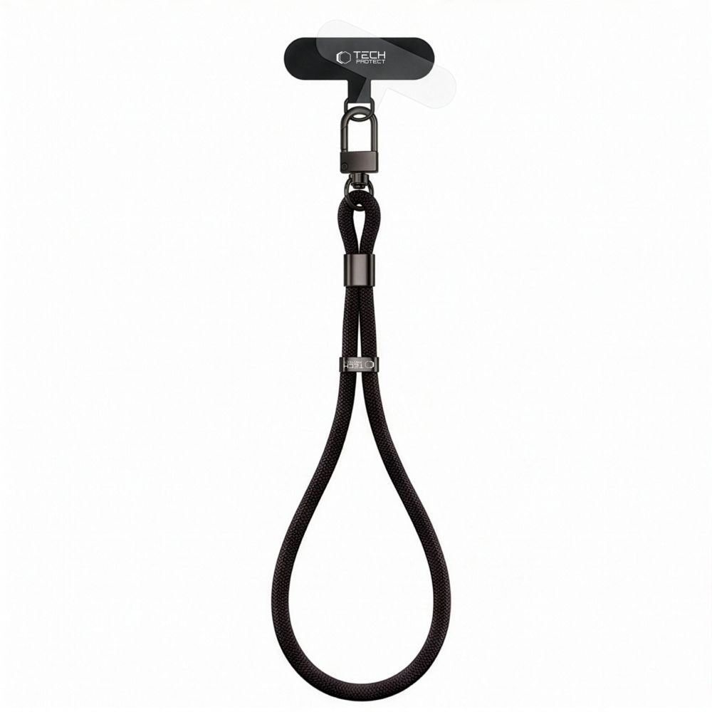 Tech-Protect C11S Rope Wrist Strap for Phone - Black_1