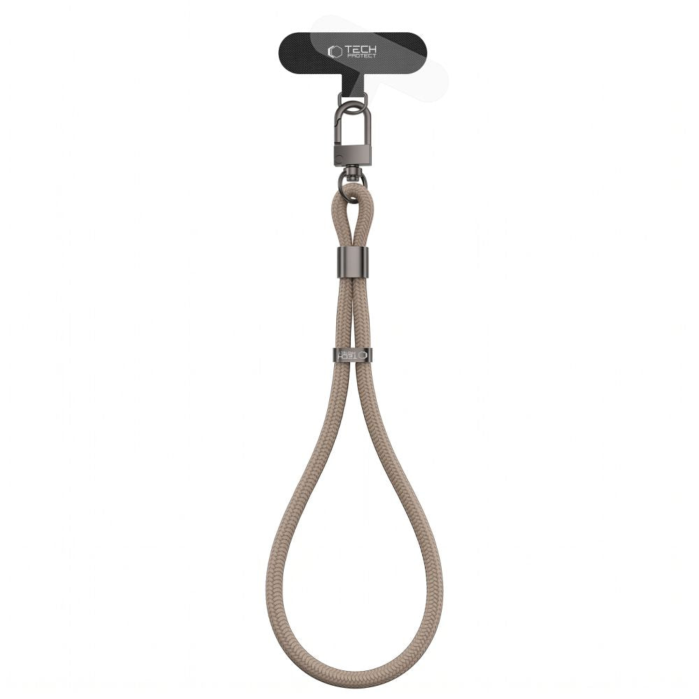Tech-Protect C11S Rope Wrist Strap for Phone - Beige_1