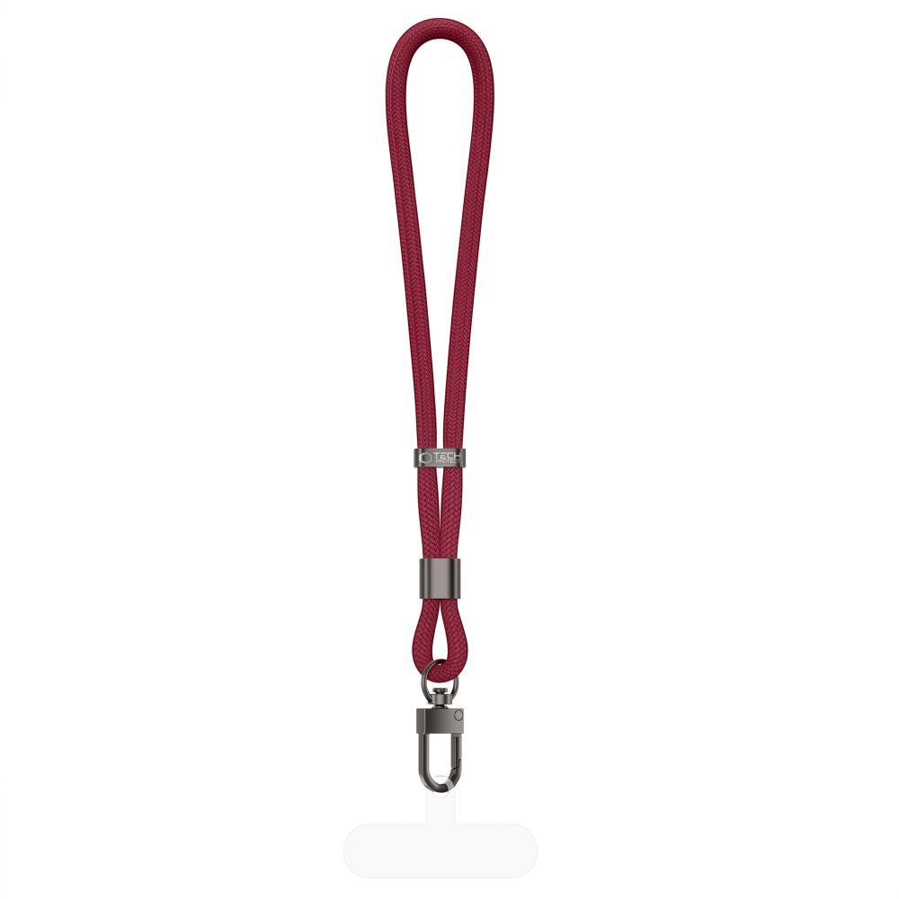 Tech-Protect C11S Rope Wrist Strap for Phone - Burgundy_2