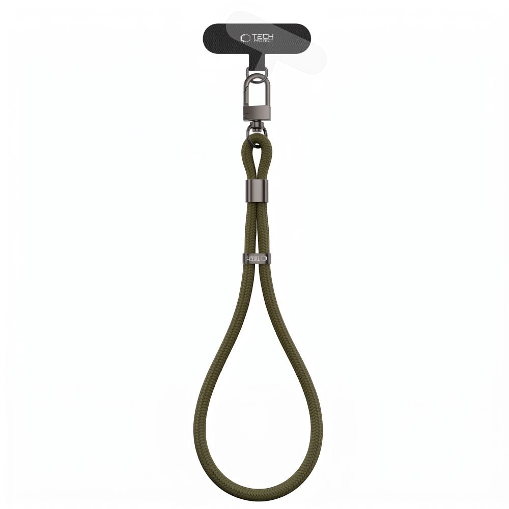 Tech-Protect C11S Rope Wrist Strap for Phone - Dark Green_1