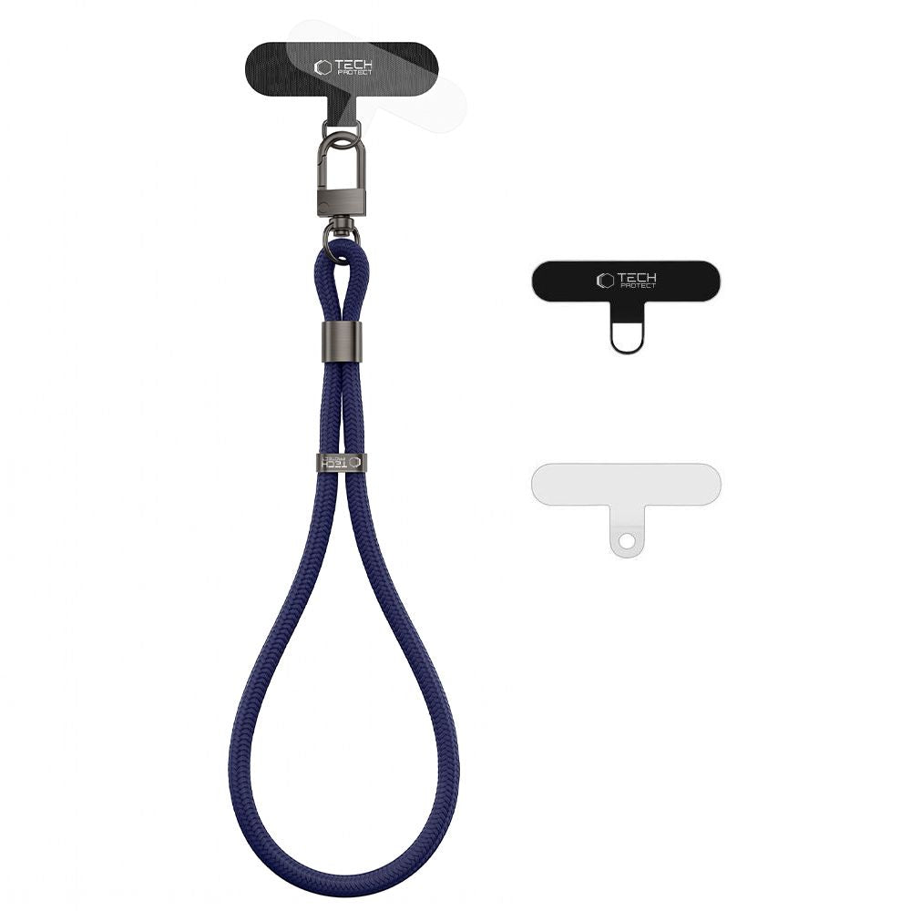 Tech-Protect C11S Rope Wrist Strap for Phone - Navy Blue_0