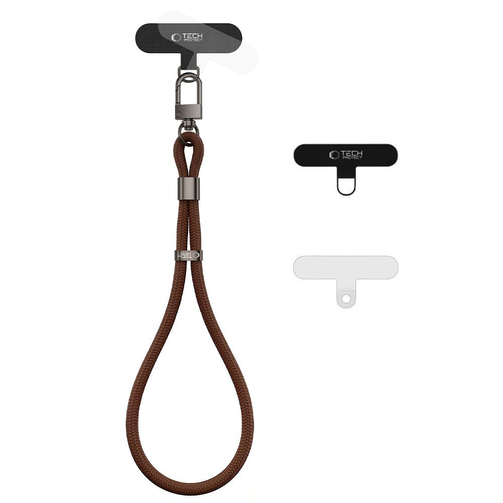 Tech-Protect C11S Rope Wrist Strap for Phone - Brown_0