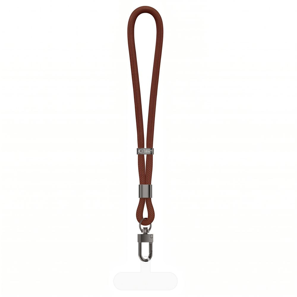 Tech-Protect C11S Rope Wrist Strap for Phone - Brown_2