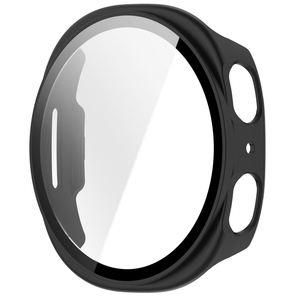 Tech-Protect Defense 2-Pack Case for Samsung Galaxy Watch 44mm - Clear Matte Black_1