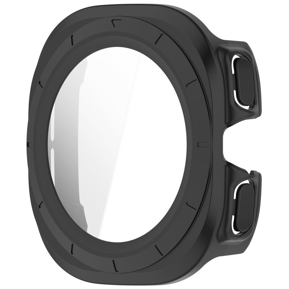 Tech-Protect Defense 2-Pack Case for Samsung Galaxy Watch Ultra 47mm - Clear Matte Black_1