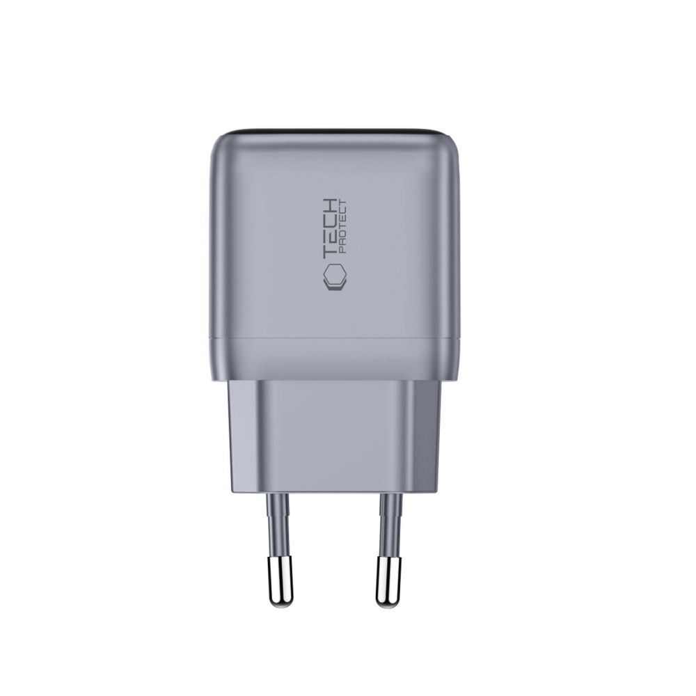 Tech-Protect PowerVision NC45W-GaN 1-Port PD 45W Wall Charger - Dark Gray_2