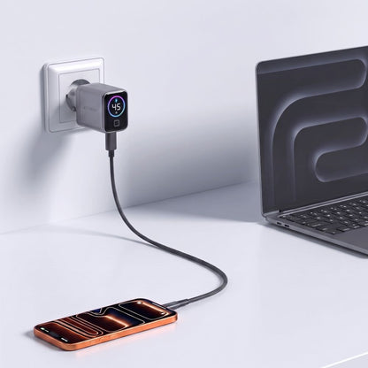 Tech-Protect PowerVision NC45W-GaN 1-Port PD 45W Wall Charger - Dark Gray_5
