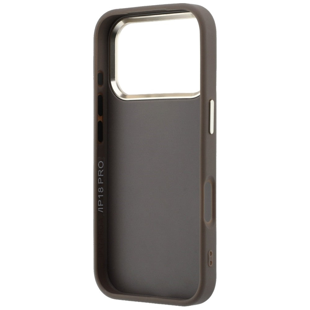 Guess 4G &amp; Big Resin Logo Case for iPhone 17 Pro / 18 Pro - Brown_6