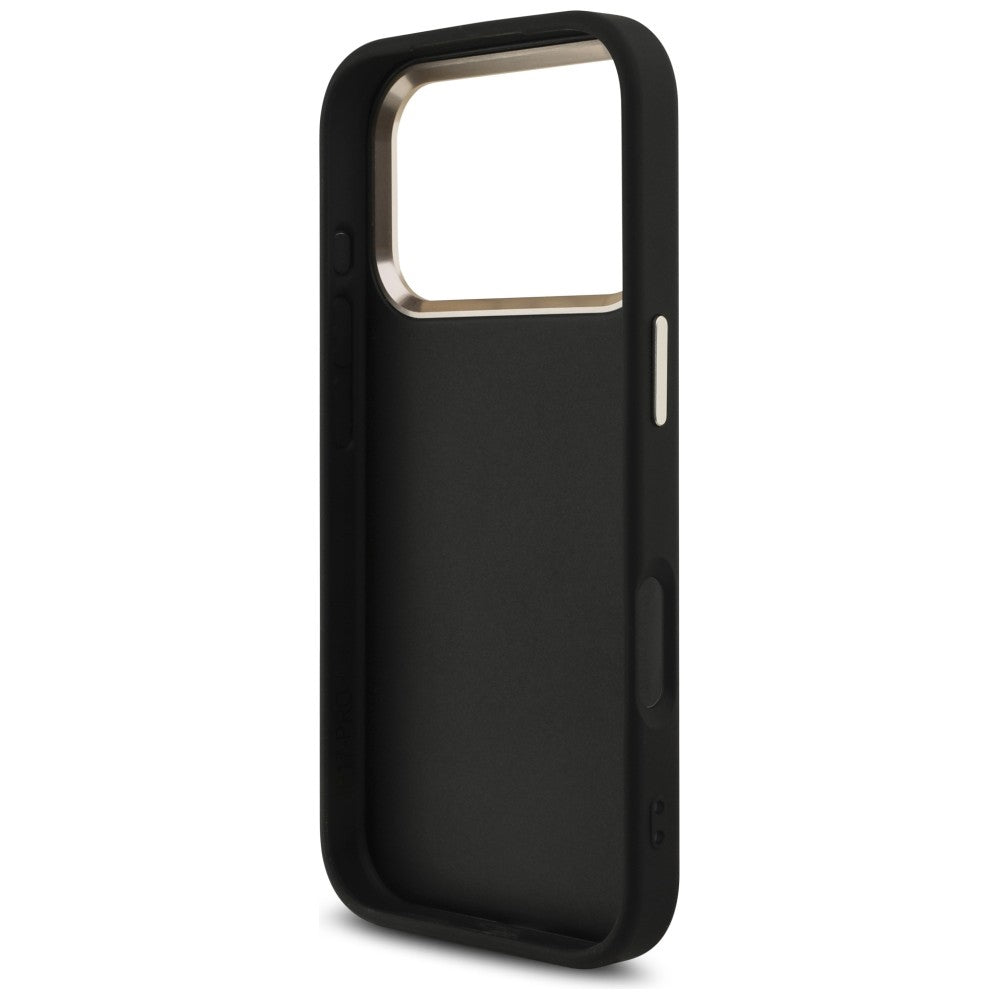 Guess 4G Big 4G Classic Logo Case for iPhone 17 Pro / 18 Pro - Black and Gold_6