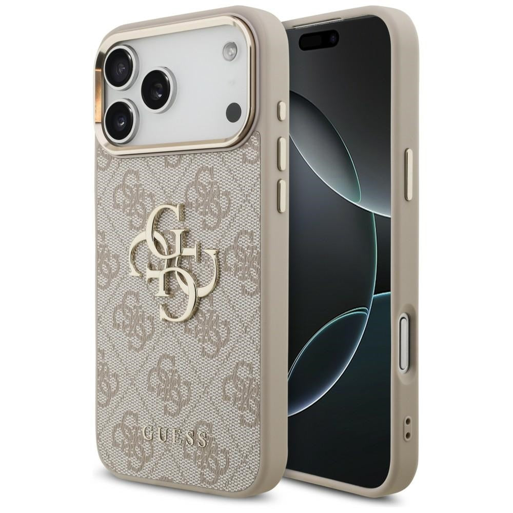 Guess 4G Big 4G Classic Logo Case for iPhone 17 Pro Max / 18 Pro Max - Rose Gold_0