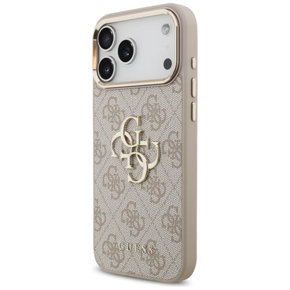 Guess 4G Big 4G Classic Logo Case for iPhone 17 Pro Max / 18 Pro Max - Rose Gold_1
