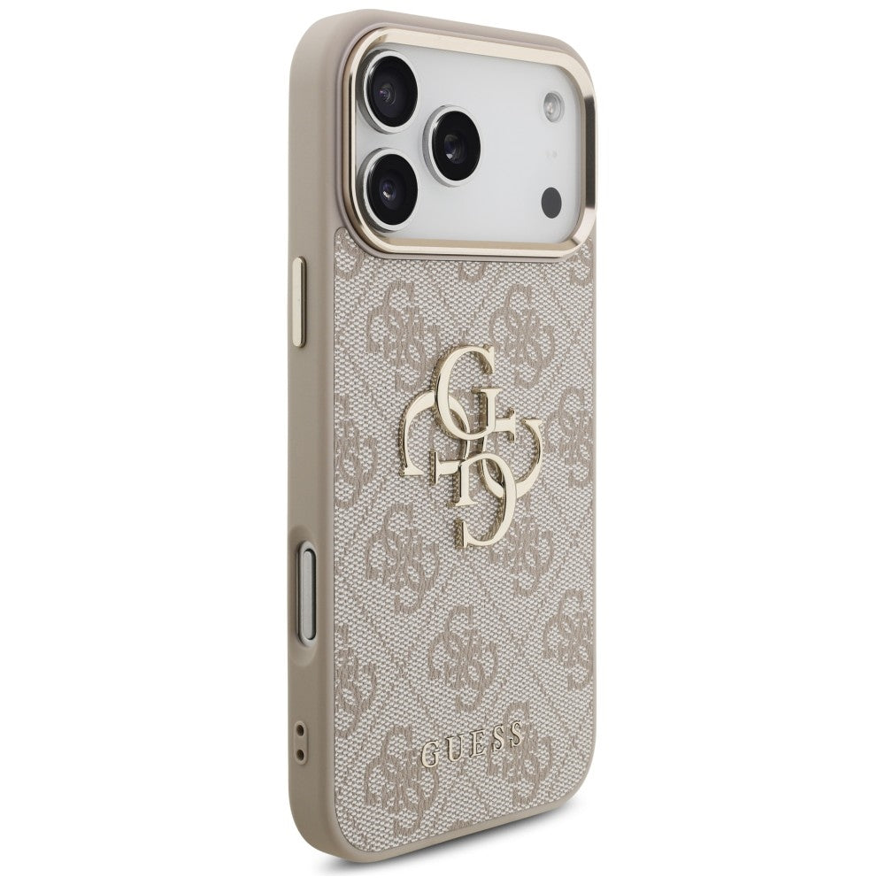 Guess 4G Big 4G Classic Logo Case for iPhone 17 Pro Max / 18 Pro Max - Rose Gold_3