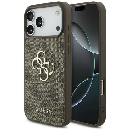 Guess 4G Big Logo Case for iPhone 17 Pro / 18 Pro - Brown_0