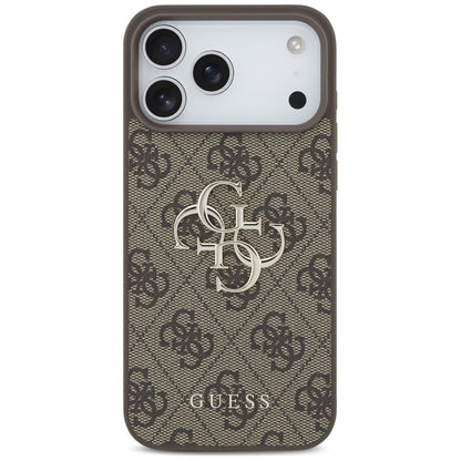Guess 4G Big Logo Case for iPhone 17 Pro / 18 Pro - Brown_2