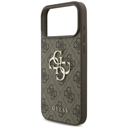 Guess 4G Big Logo Case for iPhone 17 Pro / 18 Pro - Brown_5