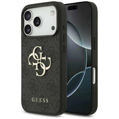 Guess 4G Big Logo Case for iPhone 17 Pro / 18 Pro - Black_0