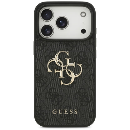 Guess 4G Big Logo Case for iPhone 17 Pro / 18 Pro - Black_2
