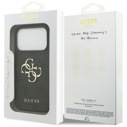 Guess 4G Big Logo Case for iPhone 17 Pro / 18 Pro - Black_7