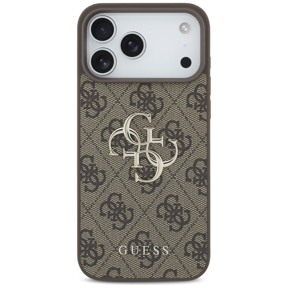 Guess 4G Big Logo Case for iPhone 17 Pro Max / 18 Pro Max - Brown_2