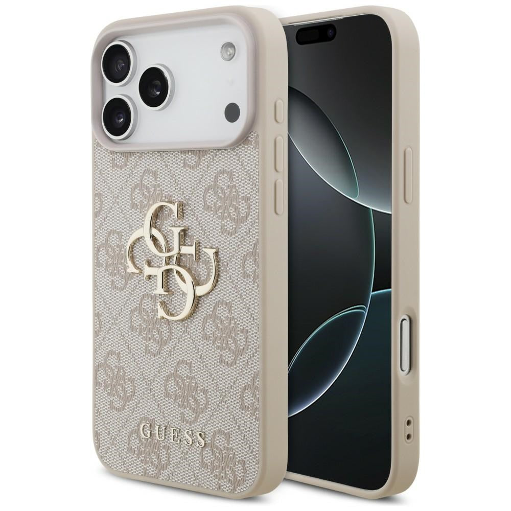Guess 4G Big Logo Case for iPhone 17 Pro Max / 18 Pro Max - Pink_0
