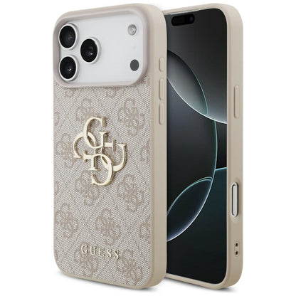 Guess 4G Big Logo Case for iPhone 17 Pro Max / 18 Pro Max - Pink_0