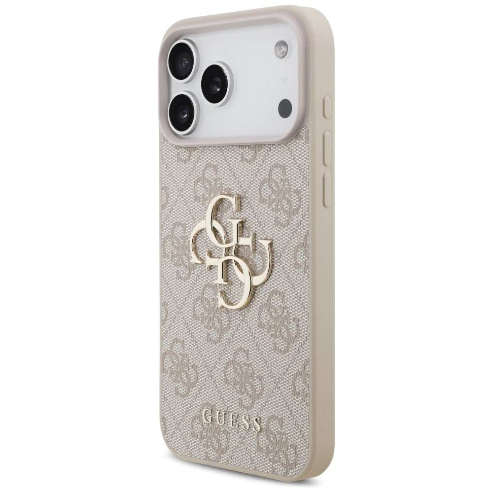 Guess 4G Big Logo Case for iPhone 17 Pro Max / 18 Pro Max - Pink_1